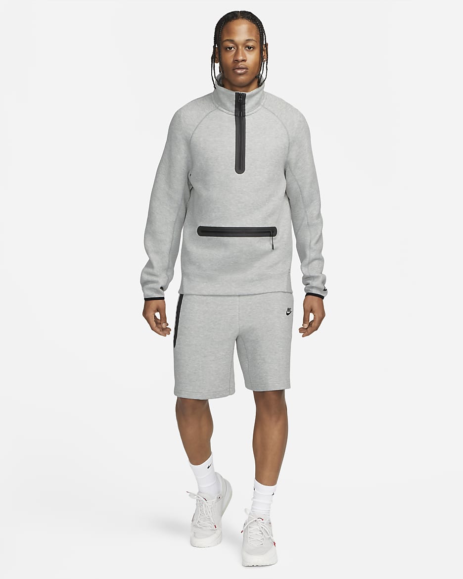 Short nike tech fleece noir online